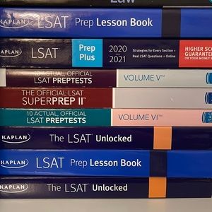 LSAT PREP TEXT BOOKS